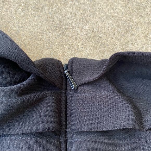 Tadashi Shoji Off Shoulder Shutter Pleat Dress - Picture 9 of 9